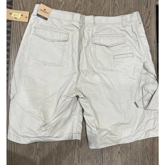 Woolrich Shorts Men’s Size 42 Cargo‎ Khaki Canvas Utility - Picture 6 of 14
